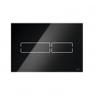 Tece Lux Mini przycisk spłukujący szkło czarne 9240961