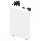 Tece Lux górna obudowa WC szkło białe 9650002