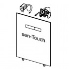 Tece Lux górna obudowa WC szkło białe 9650002