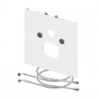 Tece Lux dolna obudowa WC szkło białe 9650109