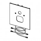 Tece Lux dolna obudowa WC szkło białe 9650109