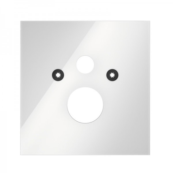 Tece Lux dolna obudowa WC szkło białe 9650100