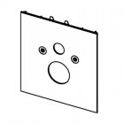 Tece Lux dolna obudowa WC szkło białe 9650100