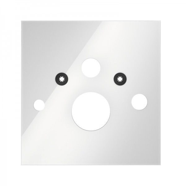 Tece Lux dolna obudowa WC szkło białe 9650101