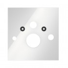 Tece Lux dolna obudowa WC szkło białe 9650101