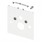 Tece Lux dolna obudowa WC szkło białe 9650101