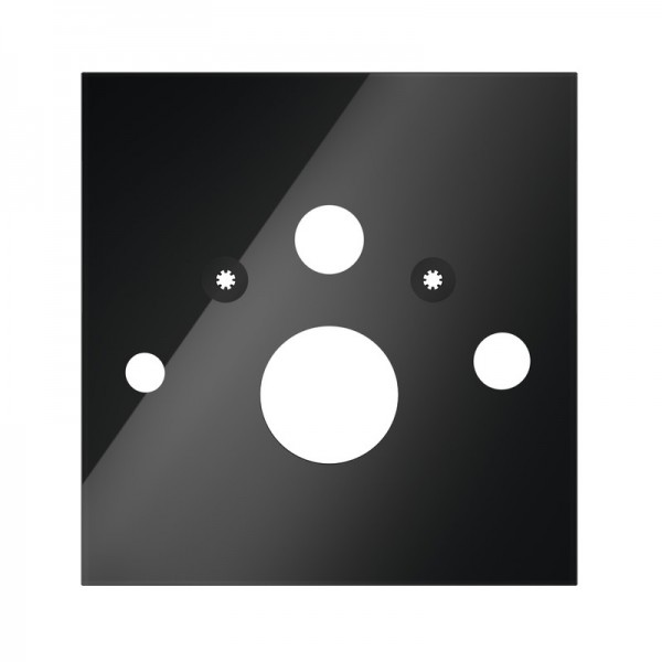 Tece Lux dolna obudowa WC szkło czarne 9650106