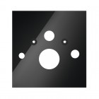 Tece Lux dolna obudowa WC szkło czarne 9650106