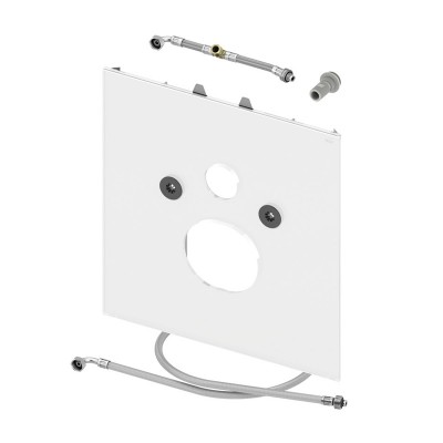 Tece Lux dolna obudowa do toalet myjących Duravit szkło czarne 9650107