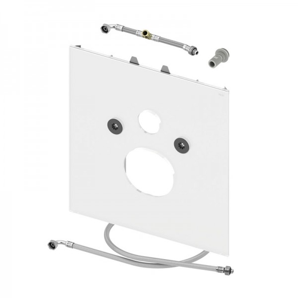 Tece Lux dolna obudowa do toalet myjących Duravit szkło czarne 9650107