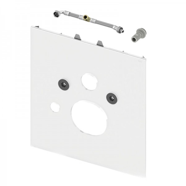 Tece Lux dolna obudowa do toalet myjących Aquaclean Sela itd. szkło białe 9650104