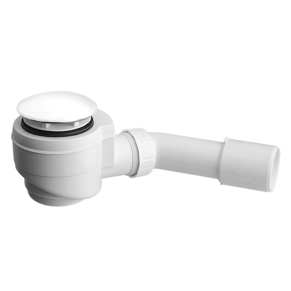 Vicario syfon brodzikowy 50 mm biały mat 521A/BI