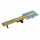 Besco Virgo Gold Duo odpływ liniowy 90 cm OL-90-VG