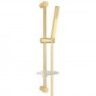 Oltens Sog Alling 60 zestaw prysznicowy z mydelniczką złoty połysk 36007800