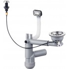 Space-Saver Lux Syfon do zlewozmywaka granitowego 1-komorowego - Space-Saver