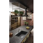 Space-Saver Lux Syfon do zlewozmywaka granitowego 1-komorowego - Space-Saver