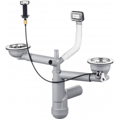 Space-Saver Lux Syfon do zlewozmywaka granitowego - Space-Saver