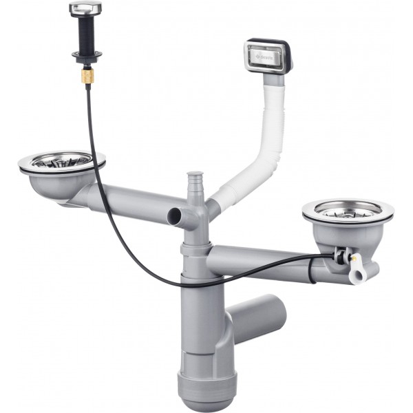 Space-Saver Lux Syfon do zlewozmywaka granitowego - Space-Saver