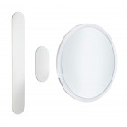 Round Lusterko kosmetyczne magnetyczne - podświetlenie LED