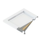 Jasmin Brodzik akrylowy prostokątny 80x90 cm