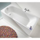 Kaldewei Saniform wanna prostokątna 150x70 cm stalowa biały błyszczący