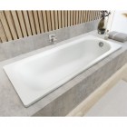 Kaldewei Saniform wanna prostokątna 160x75 cm stalowa biały błyszczący