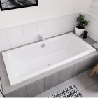 Kaldewei Cayono Duo wanna prostokątna 180x80 cm stalowa biały błyszczący