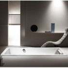 Kaldewei Puro wanna prostokątna 190x90 cm stalowa biały błyszczący odpływ z boku