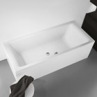 Kaldewei Puro Duo wanna prostokątna 180x80 cm stalowa biały błyszczący