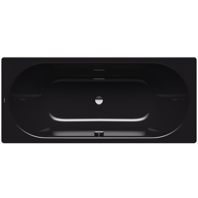 Kaldewei Classic Duo wanna prostokątna 190x90 cm stalowa czarny błyszczący