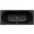 Kaldewei Classic Duo wanna prostokątna 160x70 cm stalowa czarny matowy