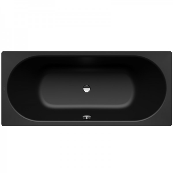 Kaldewei Classic Duo wanna prostokątna 190x90 cm stalowa czarny matowy