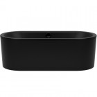Kaldewei Classic Duo Oval wanna wolnostojąca 170x75 cm stalowa czarny matowy
