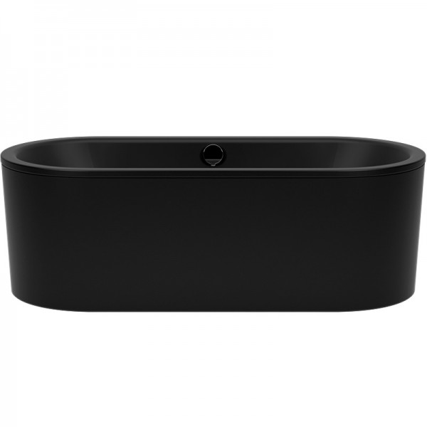 Kaldewei Classic Duo Oval wanna wolnostojąca 180x80 cm stalowa czarny matowy