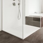 Kaldewei Cayonoplan brodzik kwadratowy 80x80 cm stalowy biały błyszczący