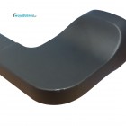 OUTLET Gedy Stelvio wieszak na ręcznik 35 cm czarny mat ST21/35/CZAR
