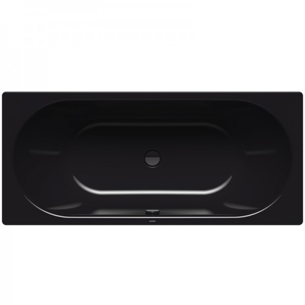 Kaldewei Centro Duo wanna prostokątna 170x75 cm stalowa czarny błyszczący