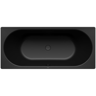 Kaldewei Centro Duo wanna prostokątna 170x75 cm stalowa czarny matowy