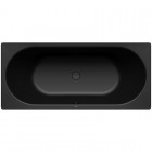Kaldewei Centro Duo wanna prostokątna 170x75 cm stalowa czarny matowy