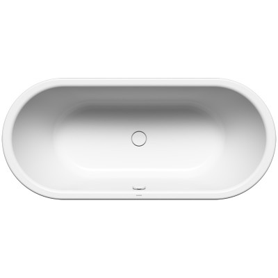 Kaldewei Centro Duo Oval wanna prostokątna 180x80 cm stalowa biały błyszczący