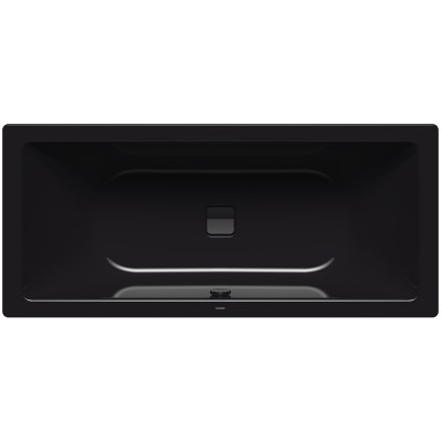 Kaldewei Conoduo wanna prostokątna 200x100 cm stalowa czarny błyszczący