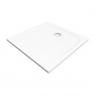Kaldewei Cayonoplan brodzik kwadratowy 90x90 cm stalowy z nośnikiem styropianowym biały błyszczący