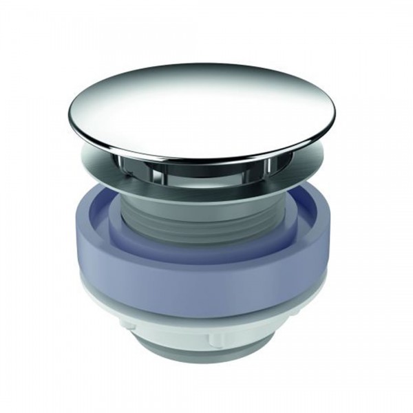 Kaldewei korek do umywalki okrągły bez przelewu chrom