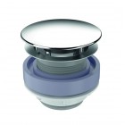 Kaldewei korek do umywalki okrągły bez przelewu chrom