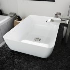 Kaldewei Cayono umywalka nablatowa prostokątna 52x35,5 cm biały błyszczący