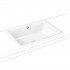 Kaldewei Cayono S umywalka wpuszczana stalowa prostokątna 58x41,5 cm biały błyszczący