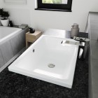 Kaldewei Cayono S umywalka wpuszczana stalowa prostokątna 58x41,5 cm biały błyszczący