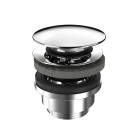 Kaldewei korek do umywalki klik klak okrągły chrom