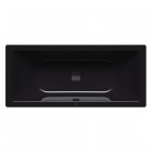 Kaldewei Conoduo wanna wolnostojąca 190x90 cm stalowa czarny błyszczący