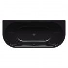 Kaldewei Centro Duo 2 wanna prostokątna 170x75 cm stalowa czarny błyszczący